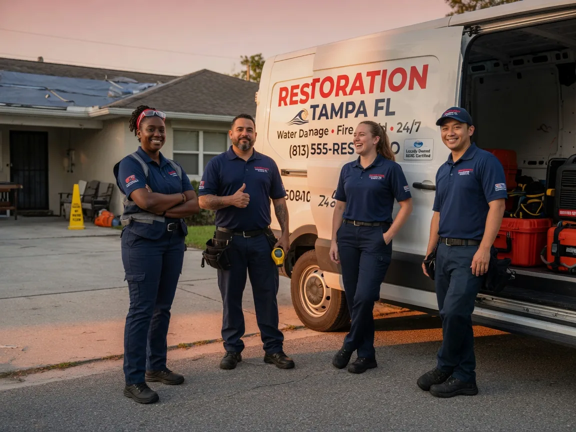 Water Damage Restoration company in Effort, PA